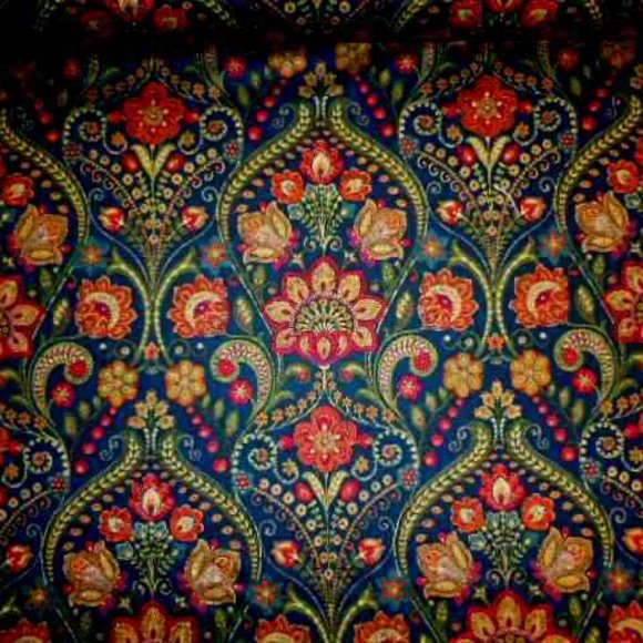 Amazon.com: 60 Cotton Mediterranean January Navy Fabric